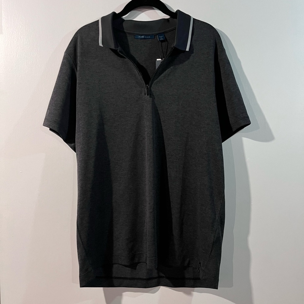 Perry Ellis Charcoal Polo Shirt